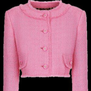 Dolce and Gabbana Hot Pink Wool Jacket size 40